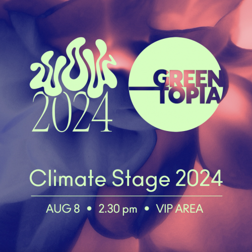 Bild och länk till artikeln Välkommen till Greentopia – klimatscenen som inleder Way Out West 2024!