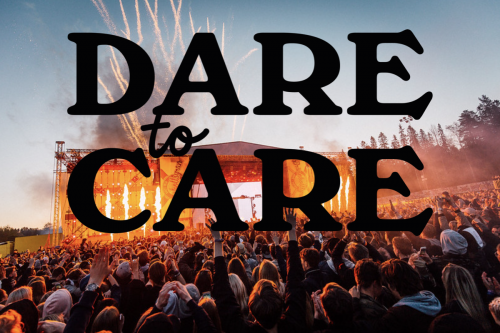 Bild och länk till artikeln Ett 50-tal festivaler, klubbar och arrangörer går med i Dare to Care-satsningen!