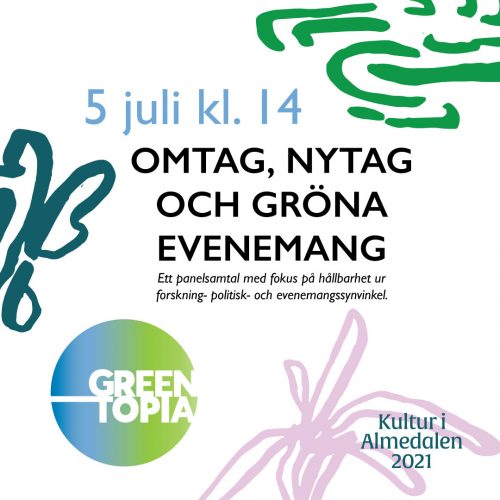 Bild och länk till artikeln Svensk Live på Almedalen: Omtag, nytag och gröna evenemang