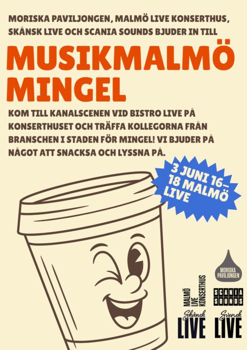 Bild och länk till artikeln MUSIKMALMÖ – Mingel 3 juni