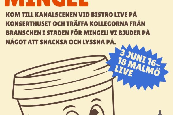 Bild och länk till artikeln MUSIKMALMÖ – Mingel 3 juni