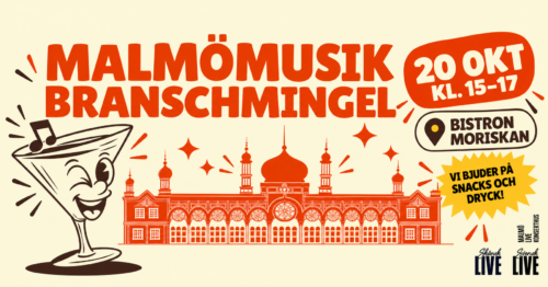 Bild och länk till artikeln Välkommen till musikbranschmingel 20 oktober!